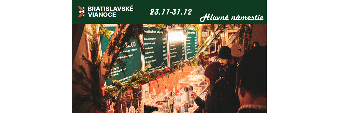 Vianočný hlavný trh 2023 Bratislava